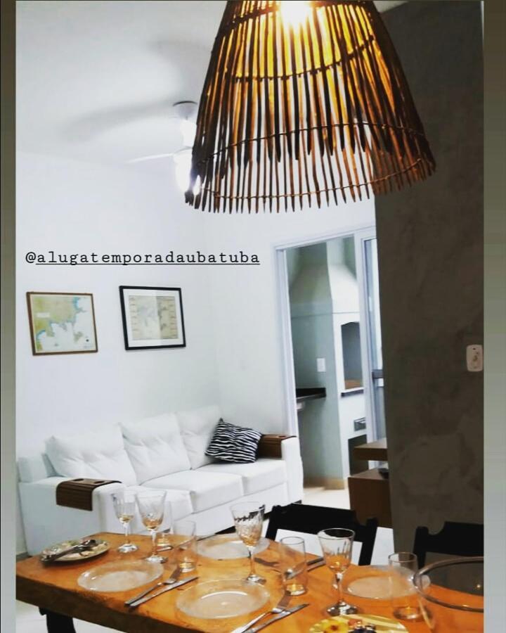 Apartamento Na Praia Apartment Убатуба Екстериор снимка
